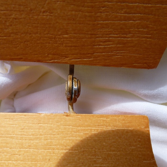 Rare Vintage Lilly Pulitzer Bermuda Bag with Wooden Handles  – Gator Print Cover - Picture 8 of 8